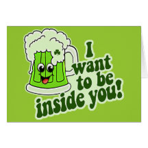 Funny St Patricks Day Irish Greeting Card