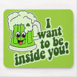 Funny St Patricks Day Irish mousepads