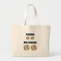 Funny steroids baseball bag