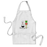 Funny Stir Fry Wok Cartoon Apron