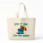 Funny Stop Global Warming Gift bags