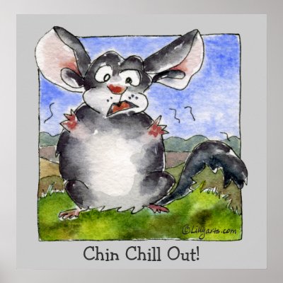 Funny Stress Cartoon Poster Print by zooogle