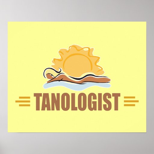 Funny Sun Tanning Print