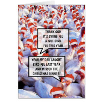 Funny swine flu Christmas