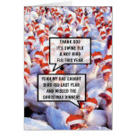 Funny swine flu Christmas cards