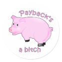 Funny Swine Flu Products stickers