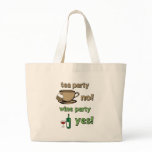 Funny tea party bags