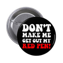 Funny teacher button