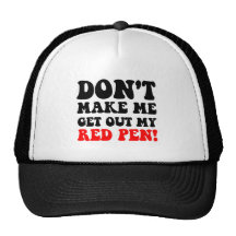 Funny teacher trucker hats