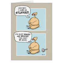 Funny Thanksgiving turkey invitation