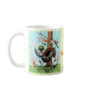 Funny Thanksgiving turkey mug design