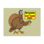 Funny Thanksgiving turkey postcards