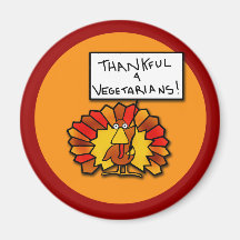 Funny Thanksgiving Turkey T-shirts and Apparel Fridge Magnets