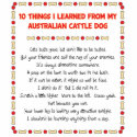 Funny Things I Learned From Australian Cattle Dog photo sculptures
