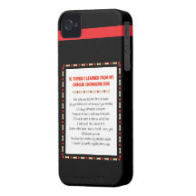 Funny Things I Learned From Chinese Chongqing Dog iPhone 4 Cases