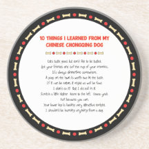 Funny Things I Learned From Chinese Chongqing Dog Beverage Coaster
