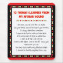 Funny Things I Learned From My Afghan Hound Mouse Pad