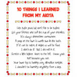 Funny Things I Learned From My Akita Photo Cut Outs