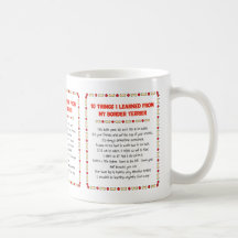 Funny Things I Learned From My Border Terrier Coffee Mugs