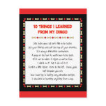 Funny Things I Learned From My Dingo Postcards