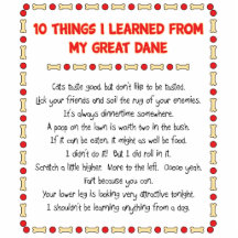 Funny Things I Learned From My Great Dane Photo Cutouts