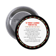 Funny Things I Learned From My Pug Button