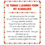 Funny Things I Learned From My Schnauzer Photo Cutouts