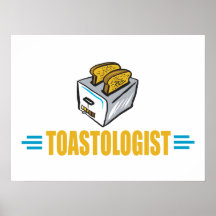 Funny Toast Poster
