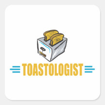 Funny Toast Stickers