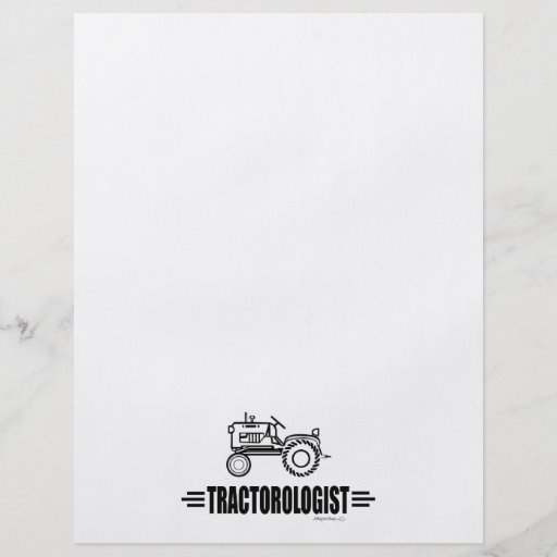 Funny Tractor Flyer Design