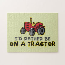 Funny Tractor Puzzle