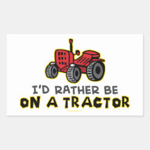 Tractor Stickers and Sticker Designs - Zazzle UK