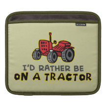 Funny Tractor Sleeves For iPads