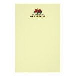 Funny Tractor Stationery