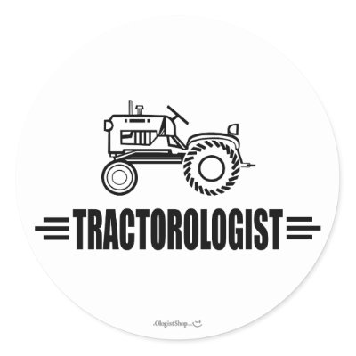 Funny Tractor Stickers