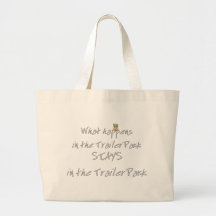 Funny Trailer Park Shirt Tote Bag