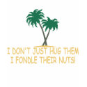 Funny treehugger women's t shirts
