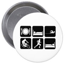 Funny triathlon pins