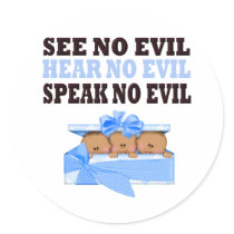 Funny Triplet Boys  (Speak Hear See No Evil )