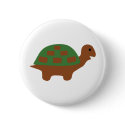 funny turtle buttons