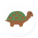 funny turtle stickers