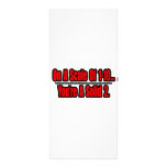 Funny Ugly Chick Insult rack cards