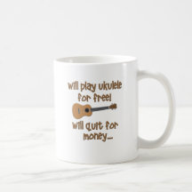 Funny Ukulele Coffee Mugs