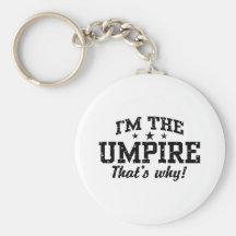 Funny Umpire Keychain