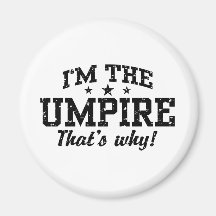 Funny Umpire Magnets