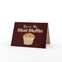Funny Valentines Day Cards, Stud Muffin