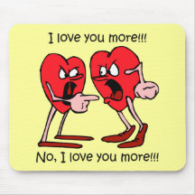 Funny Valentine's Day Mousepads
