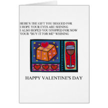 funny valentine's day poem greeting cards