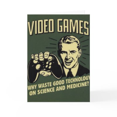 Funny Video Game Saying Card