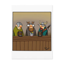 Funny Viking Drinking Cartoon